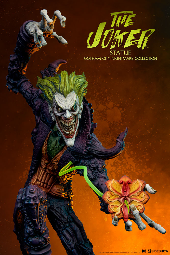 Sideshow DC Comics Gotham City Nightmare Joker Statue